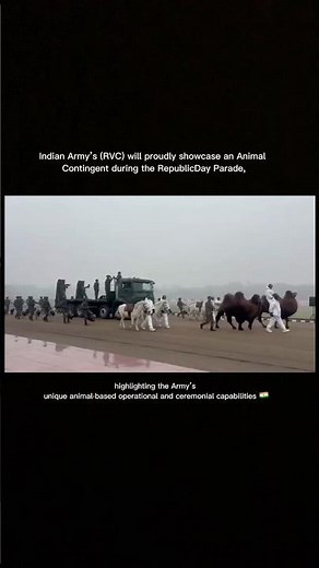 Indian Army RVC will showcase Animal Contingent at RepublicDay Parade#indianarmy #army #indian #vlog
