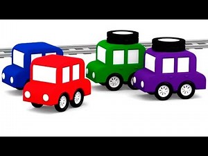 Мультфильм все серии подряд. 4 Машинки и рабочие машины.