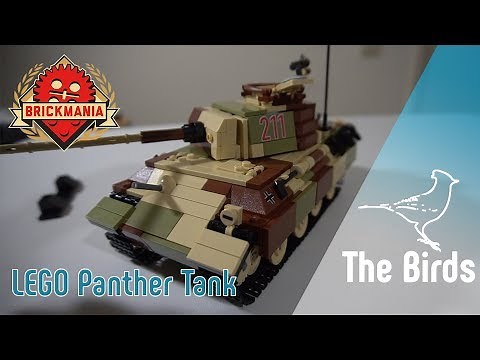 LEGO Panther Tank By Brickmania - Build & Review!