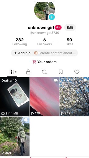 I make a tiktok account