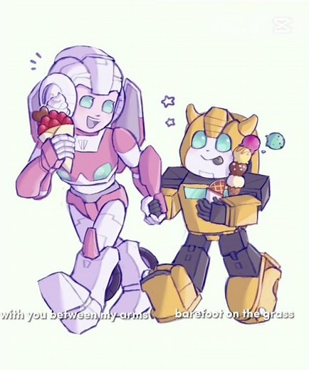 bumblebee x arcee "Perfect" | Edit | transformers💛💝 #transformers #edit #ship #beecee #autobots
