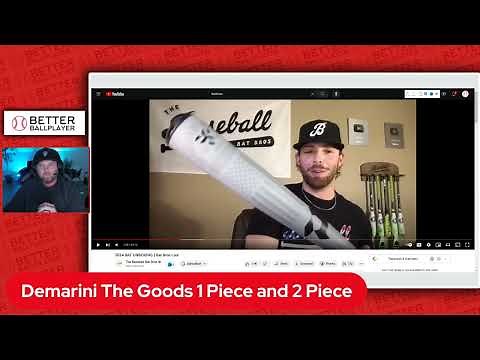 Bat Reviews 2024 Demarini The Goods 2024 1 Piece & 2 Piece