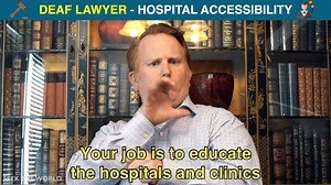 50K views · 1K reactions | Jared Allebest is a Deaf lawyer who specializes in doing anti-discrimination ligitation. He shares excellent advice about hospital accessibility rights. Instagram: @seektheworld_ | Seek the World | Facebook