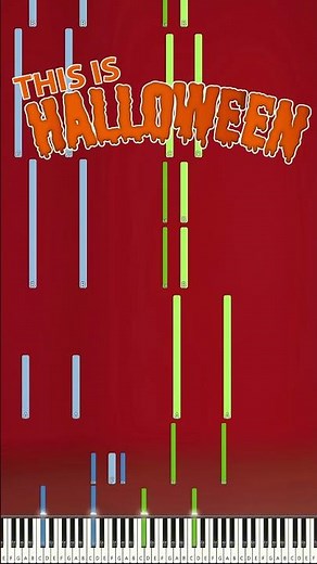This is Halloween - Piano