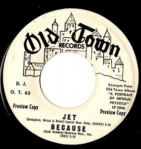 Arthur Prysock - Jet / Because / Ebb Tide / I'll Be Around