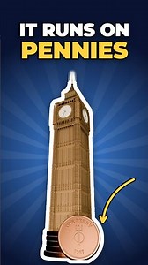 Big Ben Runs On Old Pennies