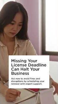 Urgent License Deadlines: Prepare Now