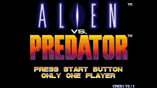 Alien vs. Predator - Full Playthrough - ARCADE 1993