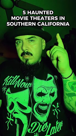 Sammy Ruiz 🎃 on Instagram: "5 Haunted Movie Theaters in Southern California: 1. TCL Chinese Theatre — Hollywood, CA Paranormal claims include cold spots, unexplained footsteps and voices in empty halls, and a backstage spirit often referred to as “Fritz.” 2. Egyptian Theatre — Hollywood, CA Reported activity includes shadowy figures, strange noises, and unexplained movement after hours, commonly cited in Hollywood haunted-theater lore. 3. El Capitan Theatre — Hollywood, CA Ghost stories describ