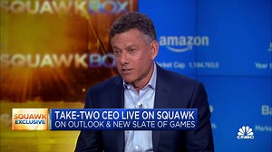 Watch CNBC's full interview with Take-Two Interactive CEO Strauss Zelnick
