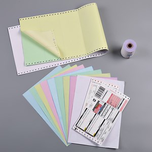 [Hot Item] True Copy NCR Paper in Blue/Black Image in Rolls