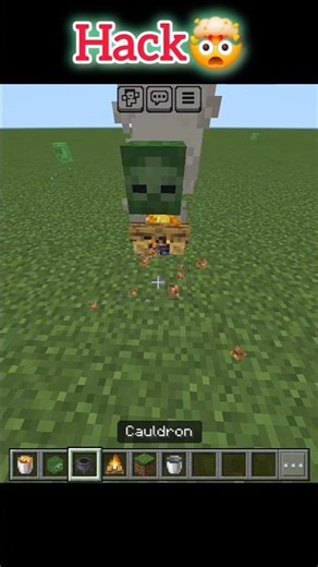 I cook a Zombie head in Minecraft!! 🤯😮