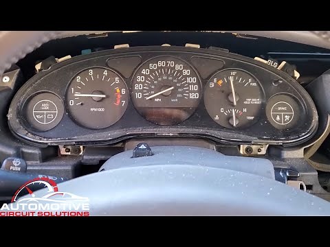 Buick Regal Century 1997-2004 Dead Odometer Display | How To Remove Gauge Cluster IPC For Repair