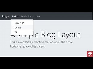 CakePHP 4 dynamic navigation with dropdown. (34)