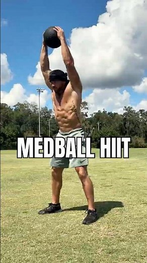 🔥10 Minute Medicine Ball Circuit for Power and Core Strength | Train Anywhere