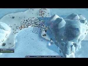 Multijoueur Supreme Commander 2 2 vs 2 sur Iles de Weddel