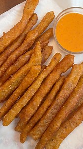 Crispy Japanese Long Fries ➡️ Recipe ⬇️ #japaneselongfries #longfries #potatolongfries | Essen Paradies