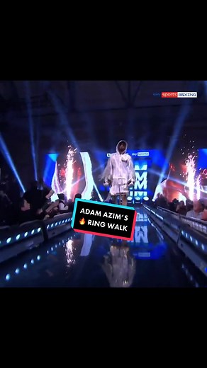 Adam Azim Boxer Ring Walk at Wembley Arena: Dr. Dre Entrance | Sky Sports