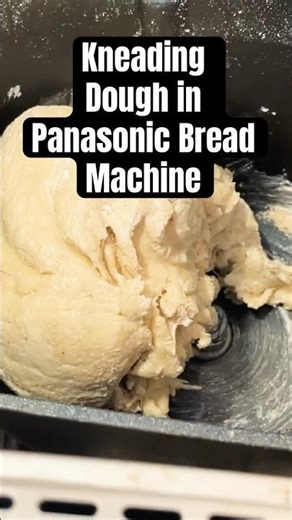 Kneading Dough in My Panasonic Bread Machine #breadmaker #machineasmr