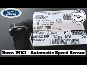 Focus MK1 - 4F27E Speed Sensor Replacement