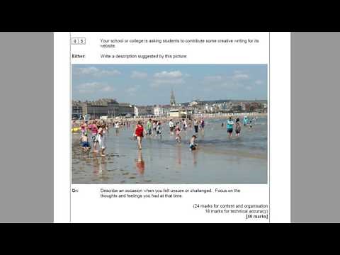 AQA English Language Paper 1 Section B: Creative Writing