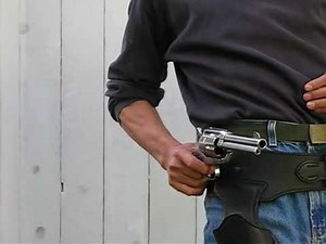 Fast Draw Shooting: Thumbing practice with rice ammo