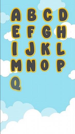 Baby's First Alphabet Song ABCD #babysongs #shorts