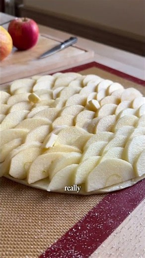 Wine Jelly Apple Tart