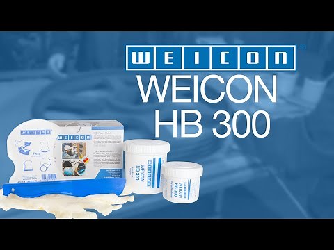 Bonding brake lining to brake wheel | Plastic Metal WEICON HB 300