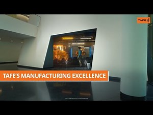 Inside TAFE’s World-Class Tractor Manufacturing | #CultivatingtheWorld