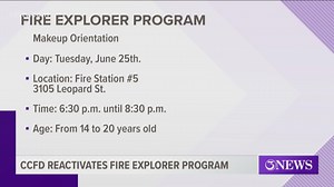 Corpus Christi Fire Department reboots Explorer Program