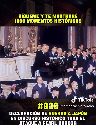 El 8 de diciembre de 1941, Estados Unidos dio un giro definitivo en su historia. Apenas 24 horas después del ataque a Pearl Harbor, el presidente Franklin D. Roosevelt compareció ante el Congreso con un mensaje que marcaría a toda una generación. La nación aún estaba en shock tras el bombardeo japonés del 7 de diciembre en Hawái, un ataque que dejó importantes pérdidas humanas y materiales, además de una profunda sensación de vulnerabilidad. Durante su intervención, Roosevelt fue directo: califi
