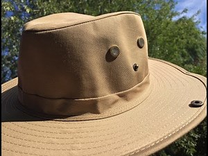 Boonie bush outdoor snap brim sun cap bucket safari hat by S And W