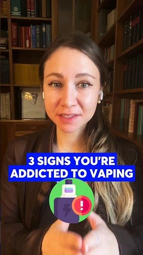 3 Signs You’re Addicted to Vaping #quitvaping