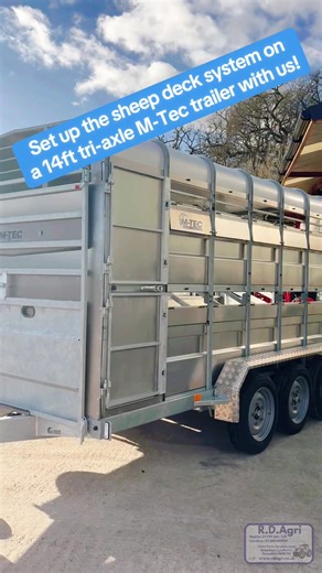 Installing a Sheep Deck System on 14FT M-TEC Trailer