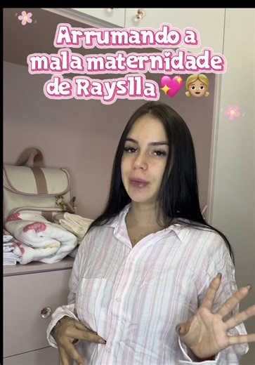 Arrumando a mala maternidade da minha filha 💖🫶🏼