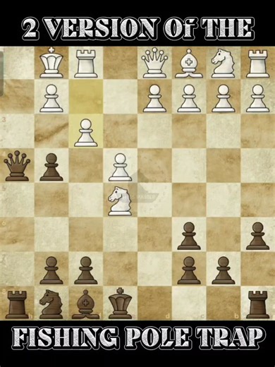 81K views · 861 reactions | 2 Version of the Fishing Pole Trap ♟️ #chessmaster | Chess Master | Facebook