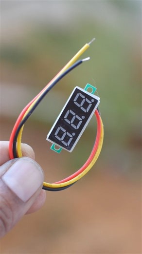 Ashokkumar | எந்த பேட்டரியிலும் வோல்டேஜ் செக் பண்ணலாம்! 🔋 Digital Voltmeter Tutorial #tamiltech #electronicstamil | Instagram