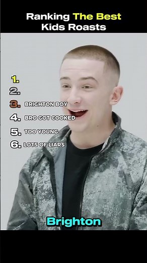 Ranking The BEST Kids Roasts