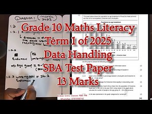 Grade 10 Maths Literacy Term 1 of 2025 (Data Handling) | Question 1 SBA Test Paper