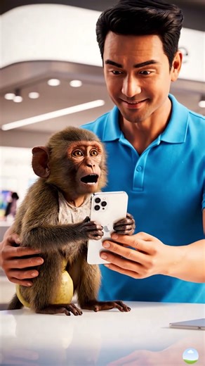 monkey’s iphone story