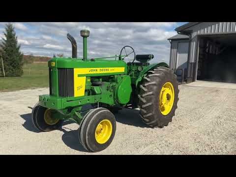 1957 John Deere 720 Diesel Selling on No Reserve Online Auction! Closes 12-11-25