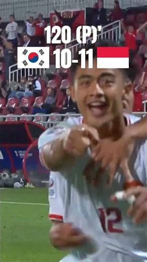 Everything on the line in a high-stakes quarter-final 🇰🇷🇮🇩⏱️