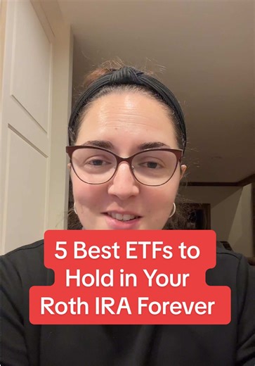 5 ETFs to Hold in Your Roth IRA Forever! The beauty of the Roth IRA is its triple-tax advantage. Your capital gains are tax-free, your dividends are tax-free, and your withdrawals are tax-free after age 59 1/2. Here’s the 5 ETFs I would hold in my Roth IRA forever if I wanted to accelerate my wealth building and passive income through dividends: ETF 1: Target Date Fund ETF 2: Foundation ETF (an index fund that tracks the S&P 500) ETFs 3: Dividend/Value ETF (for dividends and passive income) ETF 
