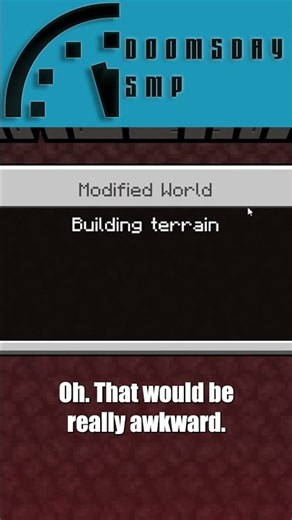 this is why you never say ANYTHING before it happens... || Doomsday smp highlight #minecraft #memes