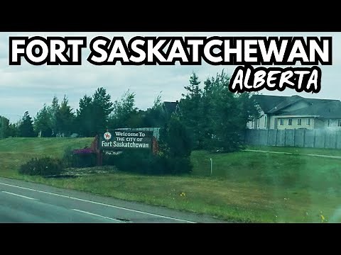 Driving Tour of City of Fort Saskatchewan, Alberta