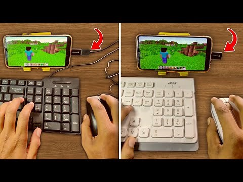 Why Pro Minecraft PE PvP Players Use Wireless Keyboard & Mouse?