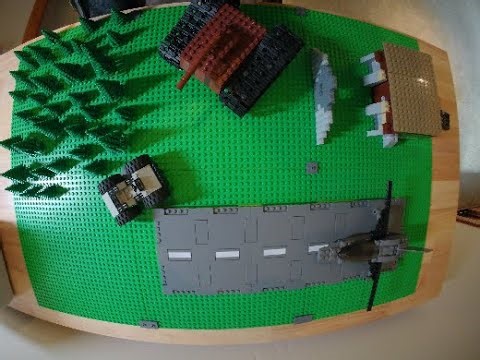 I built a LEGO MILITARY BASE!