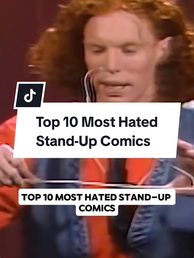 Top 10 Most Hated Stand-Up Comics#actor #longervideos