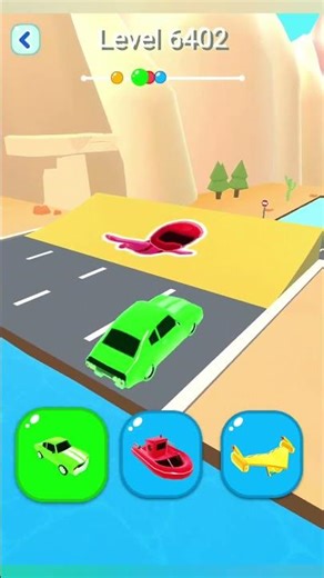 🔥 Shape - Shifting & Transform The Character 👀 Level - 6402 #shapeshifting #gameplay #shorts #viral